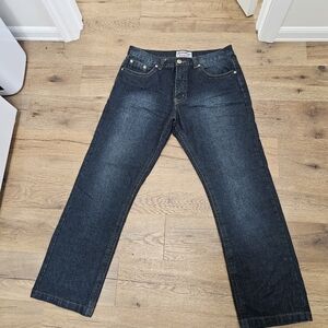 Dark Blue Denim Jeans